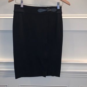 Ann Taylor black pencil skirt 0Petite